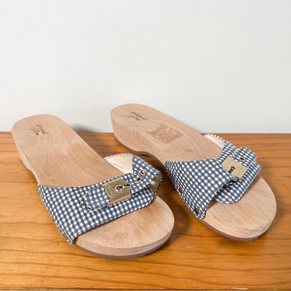 Dr. Scholl’s for J. Crew Original Collection Wooden Sandal Size 8